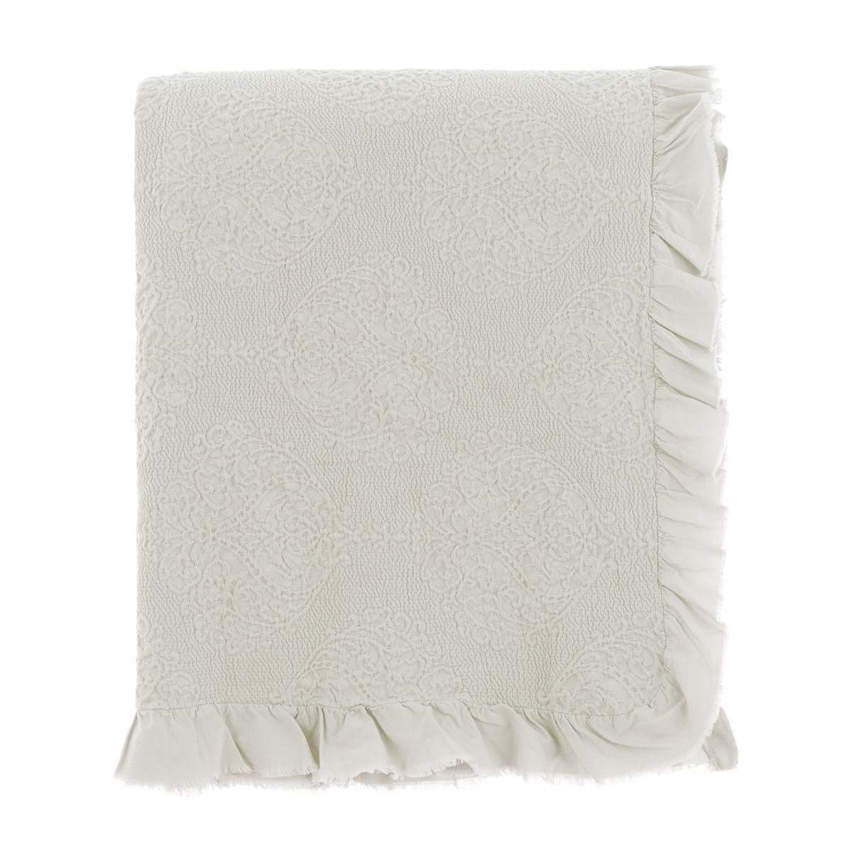 Narzuta 250x260 cm Damasco Blanc MariClo' - obrazek 2