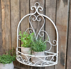 Półka kwietnik metalowy Chic Antique