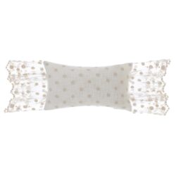Poduszka ozdobna 30x50 cm Dentelle Blanc MariClo'