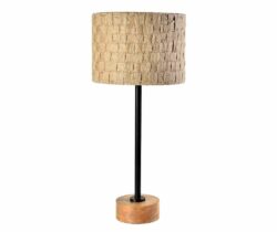 Lampa stołowa 55,9 cm Wood old Belldeco