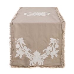 Bieżnik lniany 45×150 cm Soffio Blanc MariClo’