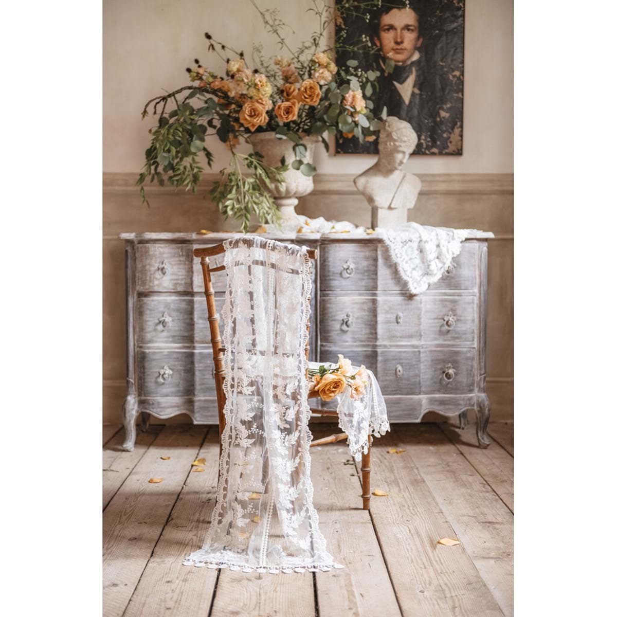 Bieżnik 50x200 cm Dentelle Blanc MariClo' - obrazek 2