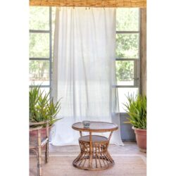 Zasłona bawełniana 150×290 cm Righe di Cotone Blanc MariClo’