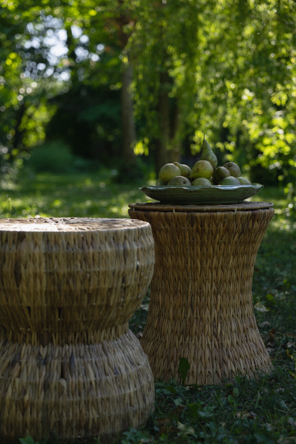 Stolik Boho z trawy morskiej Belldeco - obrazek 6