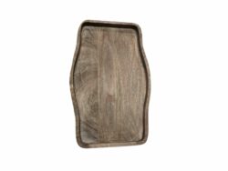 Taca Wood old surowa 45 cm Belldeco