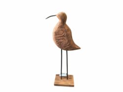 Dekoracja ptak Wood old Belldeco