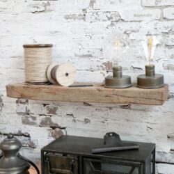 Półka z odzyskanego drewna Grimaud Chic Antique